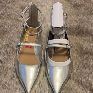 INC Silver Women's flats